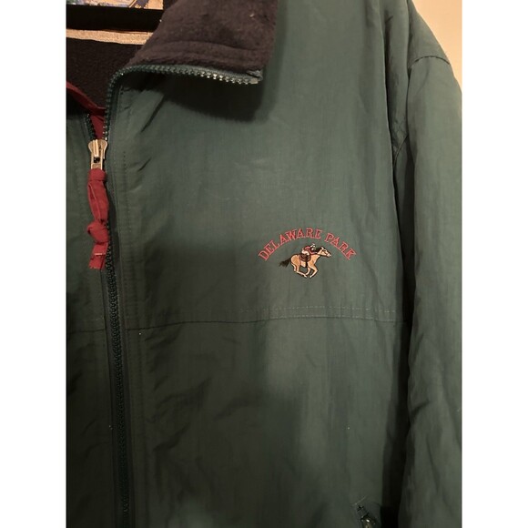 Vintage Dunbrooke Upstream Fleece Lines Jacket Teal And navy Mens Large - Picture 3 of 9